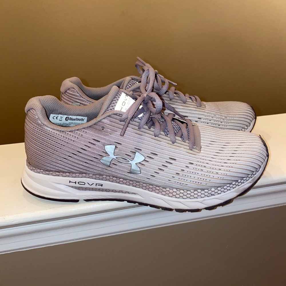 UA light purple sneakers